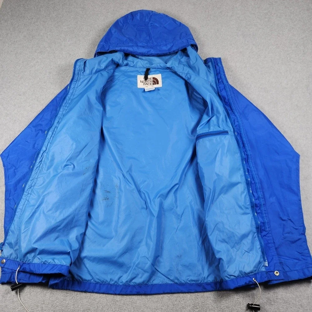 Vintage‎ The North Face Jacket Medium Blue Waterproof Outdoor HIking 90s